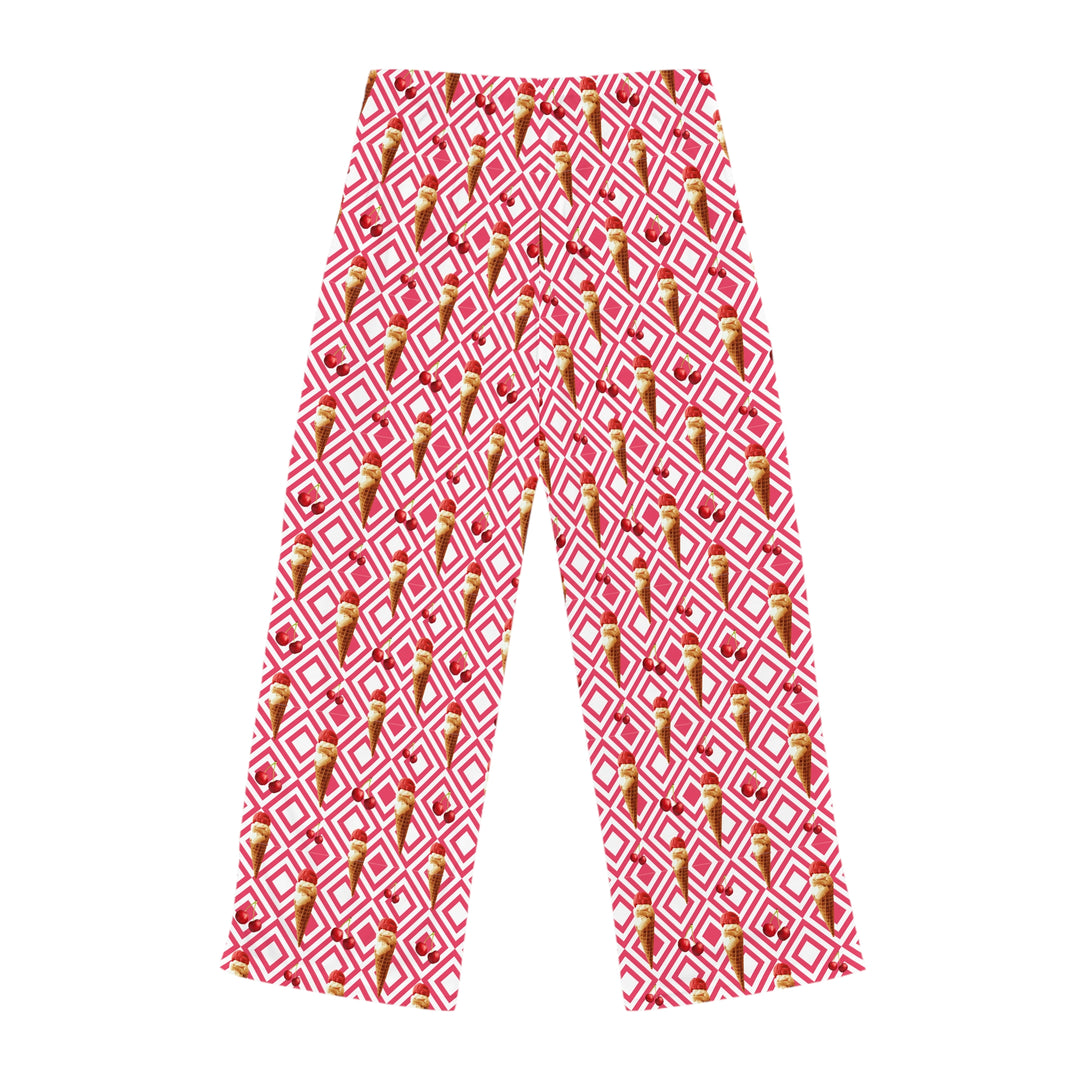 Ice cream cones Women's Pajama Pants (AOP)