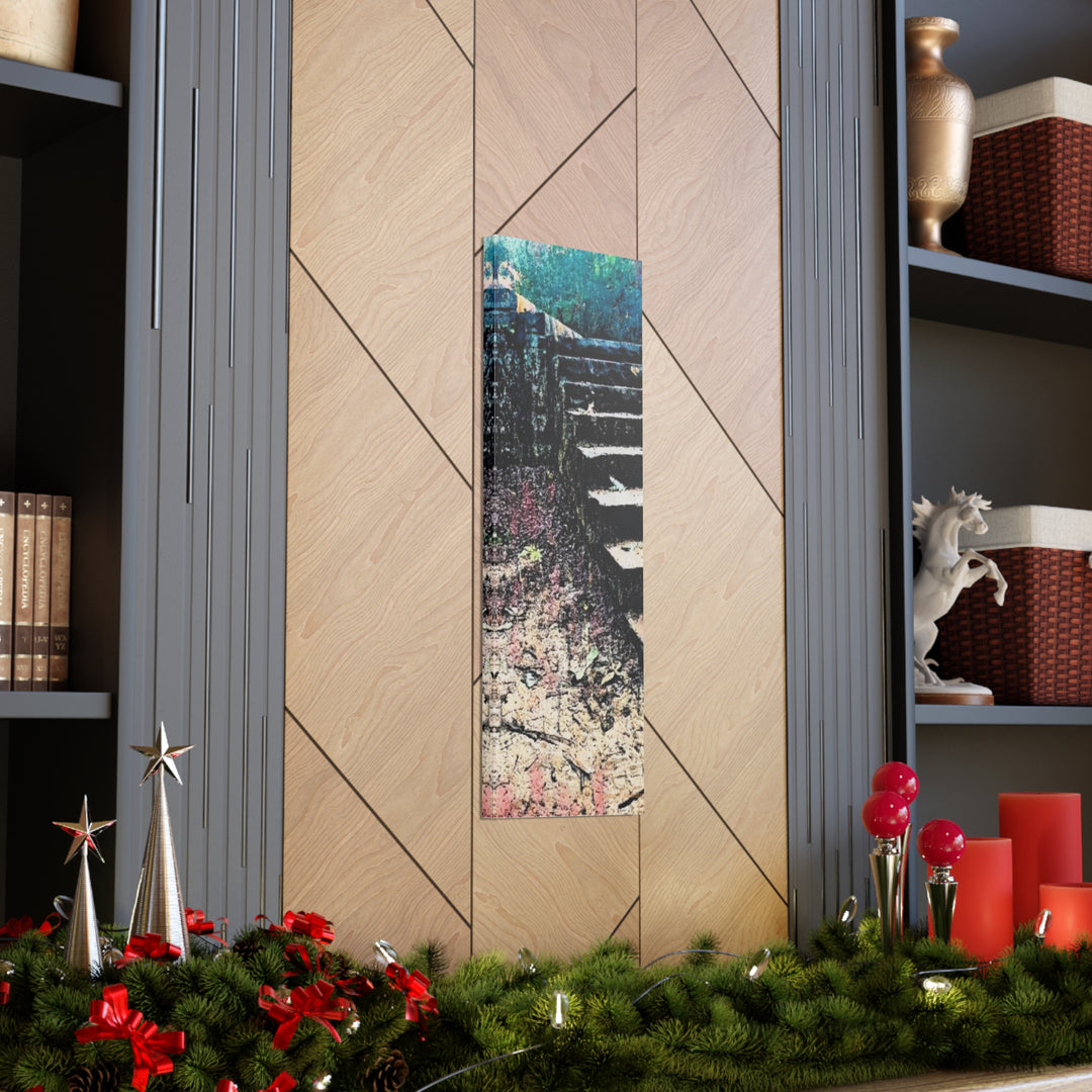 Take the High Road in pastels Canvas Gallery Wraps