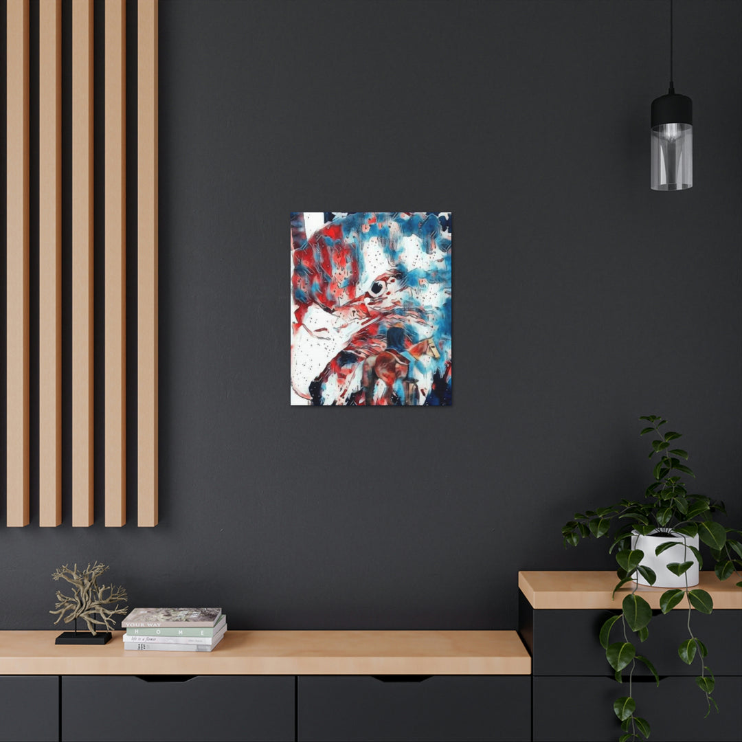 America Strong and Free Canvas Gallery Wraps