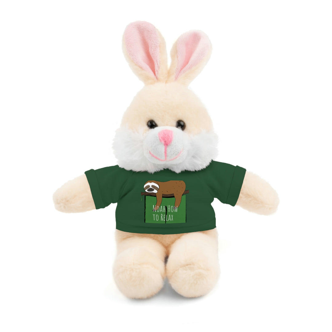 Noah How to Relax Stuffed Animals with Tee