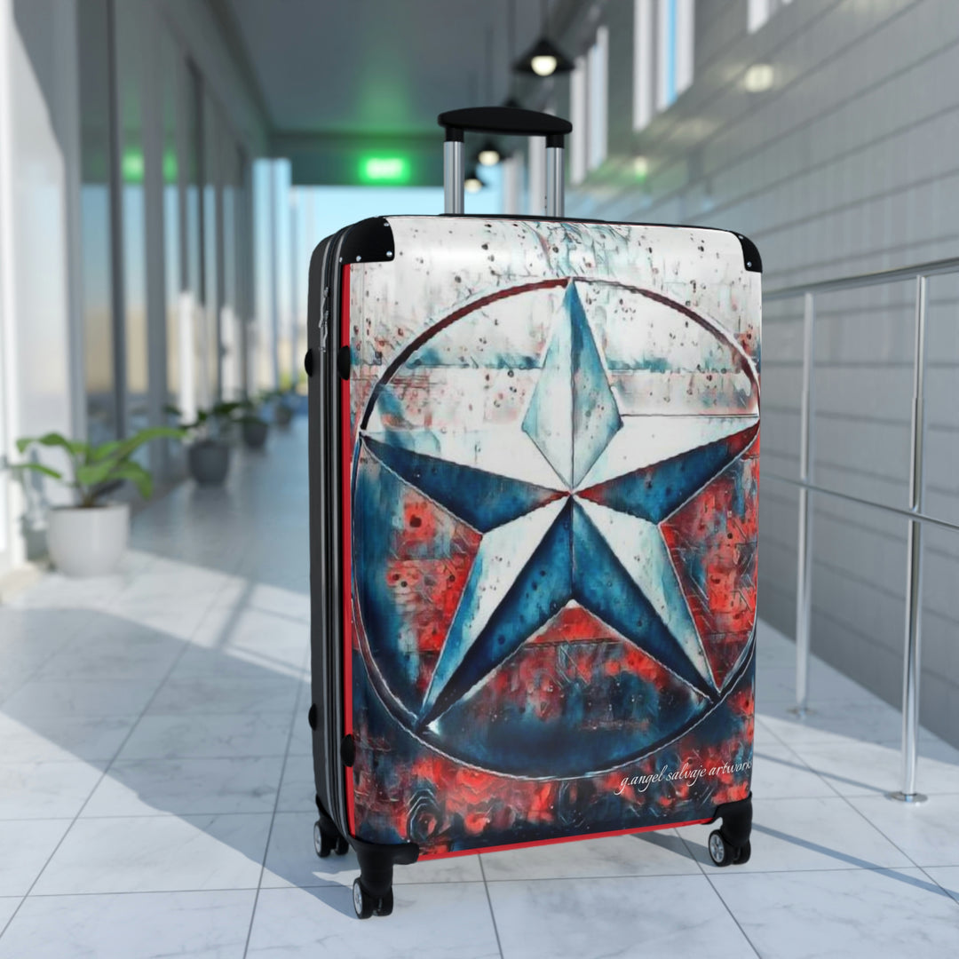 Texas Star Suitcase