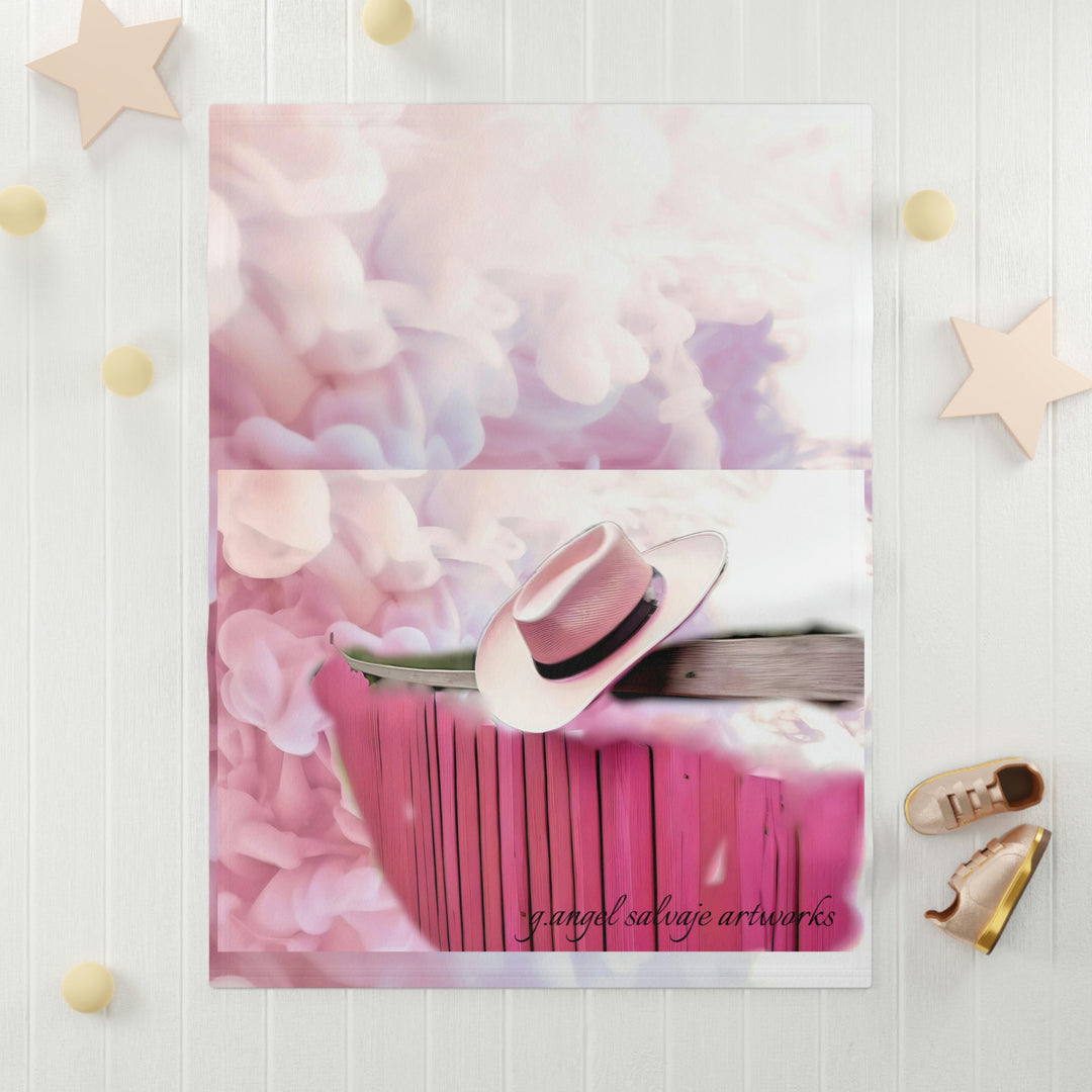 Marielle Inspired Soft Fleece Baby Blanket