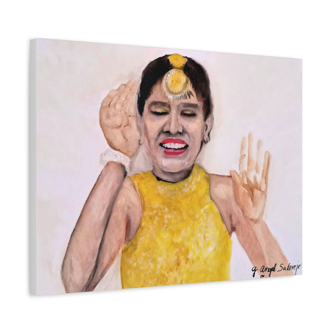 Pretty Little Dancer Matte Canvas, Stretched, 1.25"