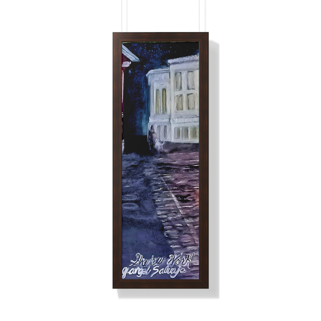 Shadow Work Framed Vertical Poster