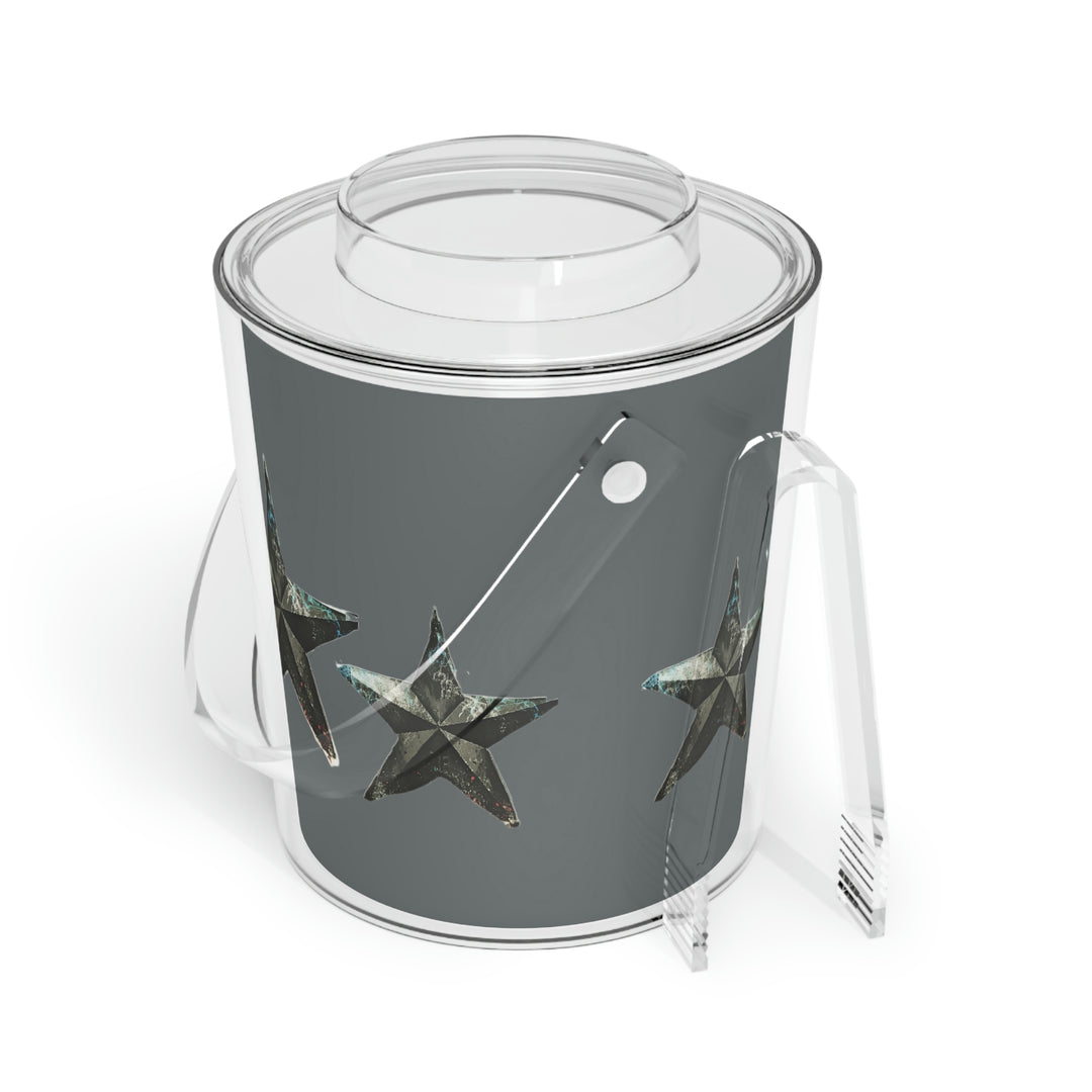 Ice Bucket with Tongs