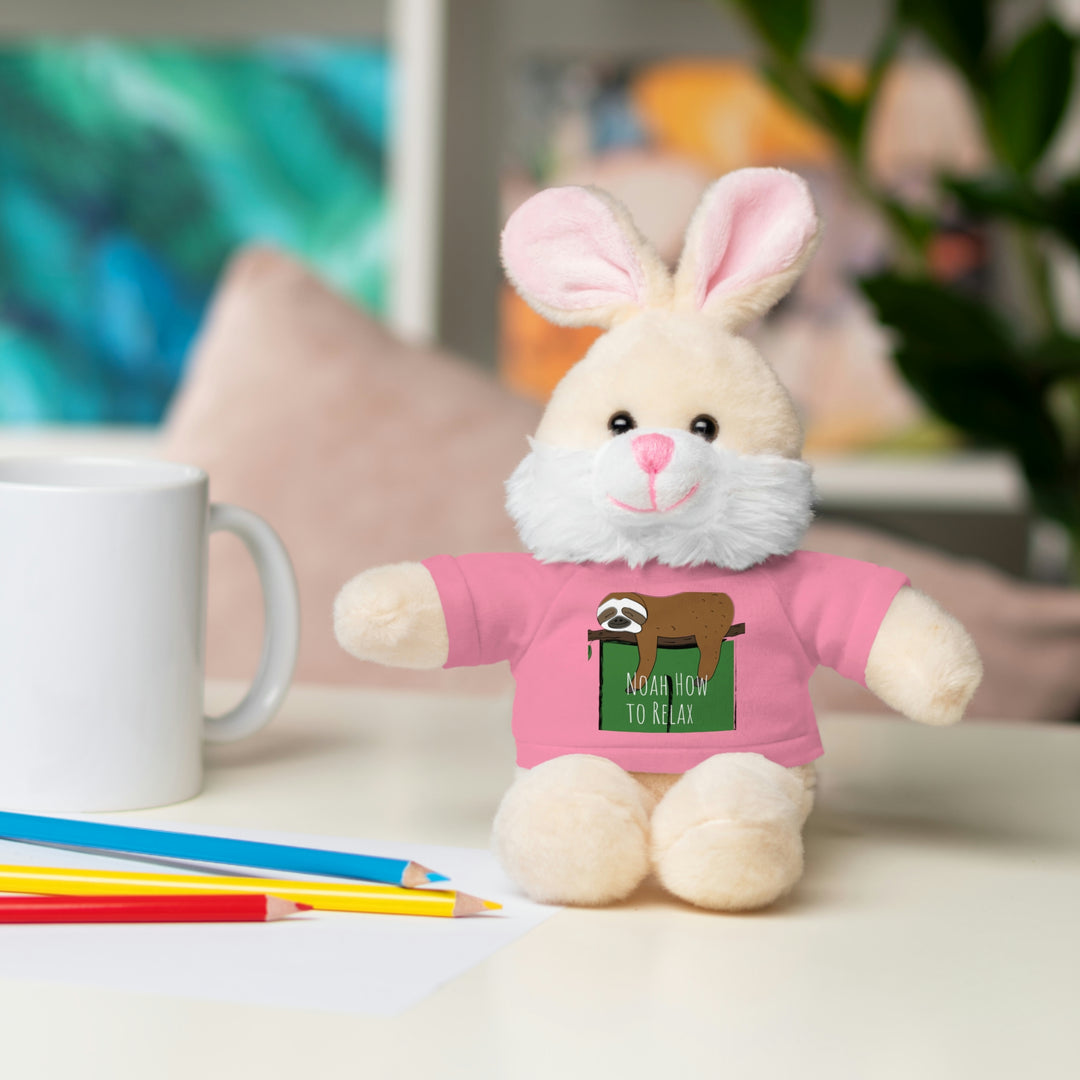Noah How to Relax Stuffed Animals with Tee