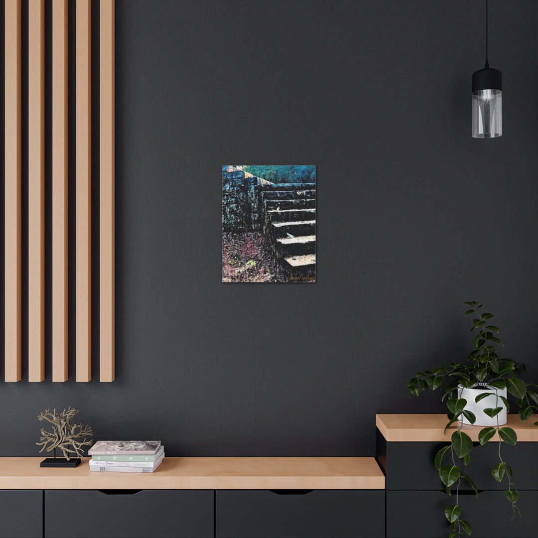 Take the High Road in pastels Canvas Gallery Wraps