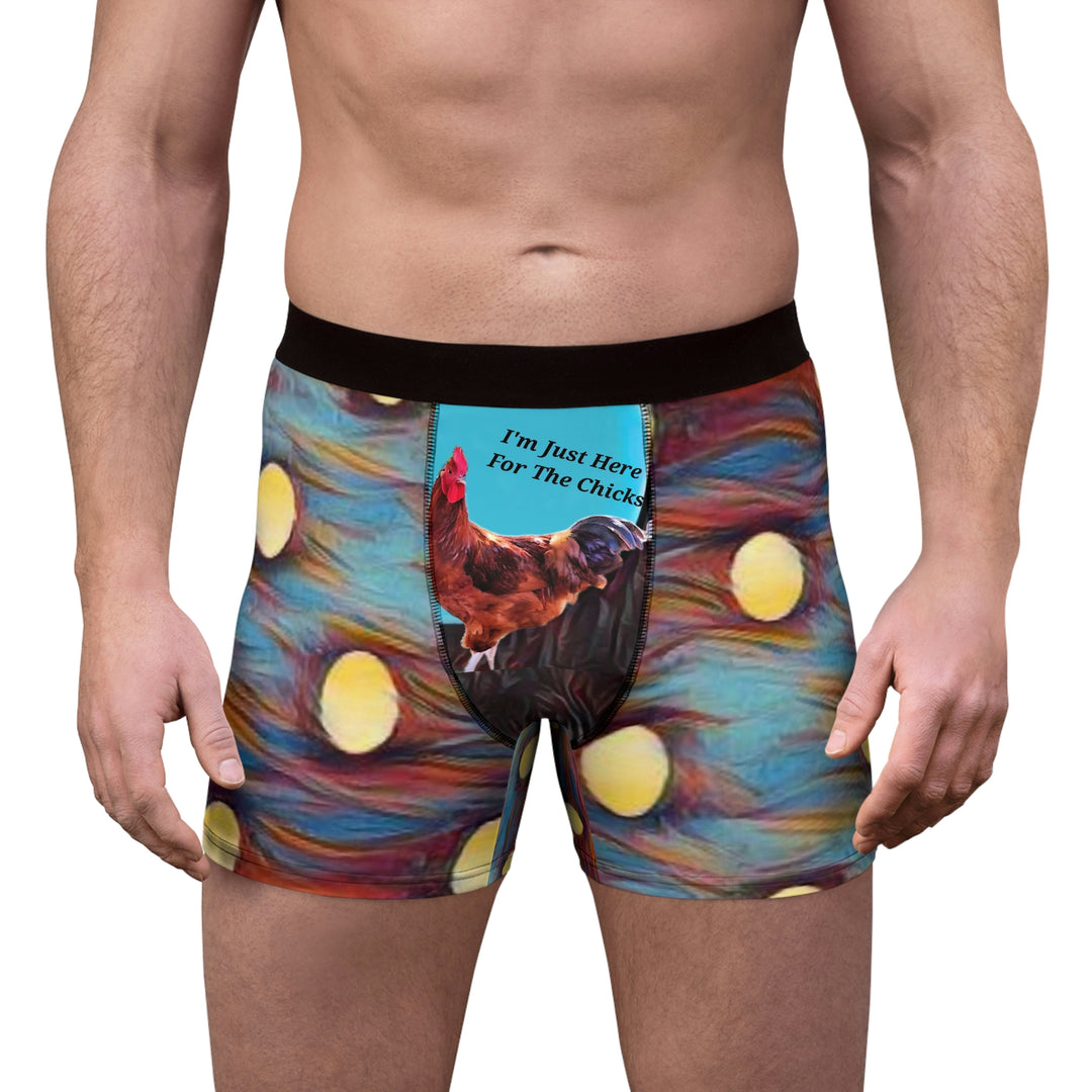 Junior struts Men's Boxer Briefs (AOP)
