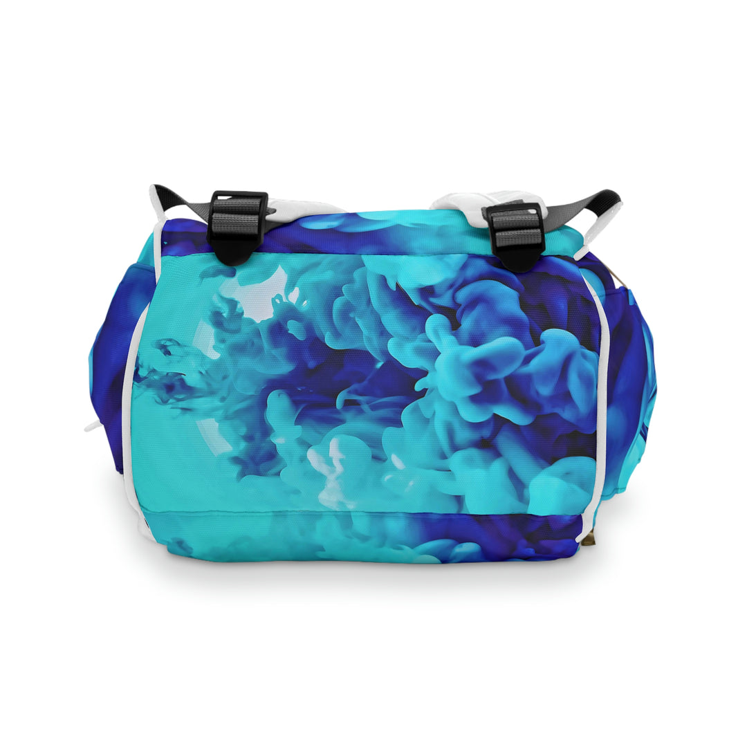Blue Clouds Multifunctional Diaper Backpack