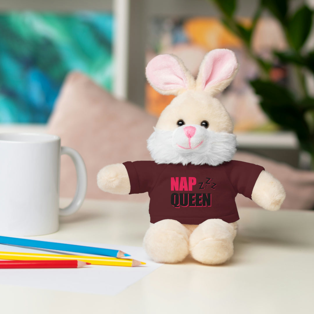 g.angel nap queen Stuffed Animals with Tee