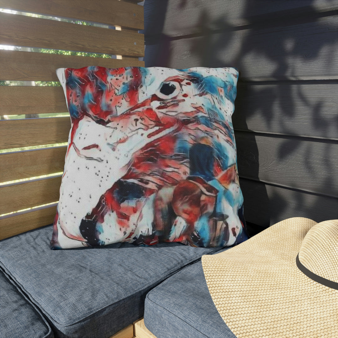 America Land of the Free Outdoor Pillows