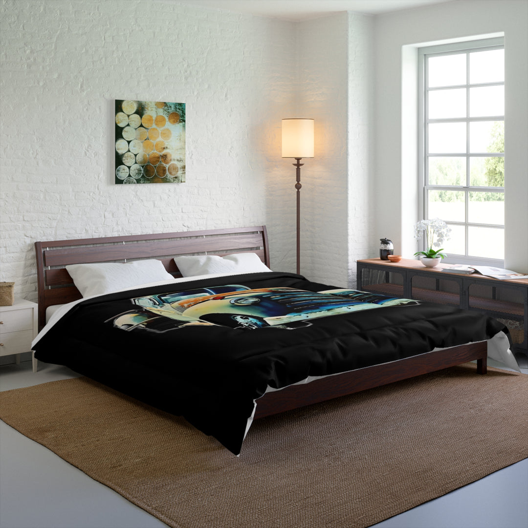 1953 Antique Truck Original Black Comforter