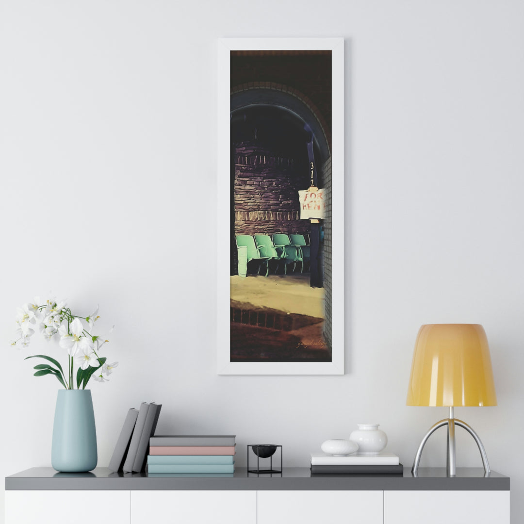 Waystation to Judgement Framed Vertical Poster