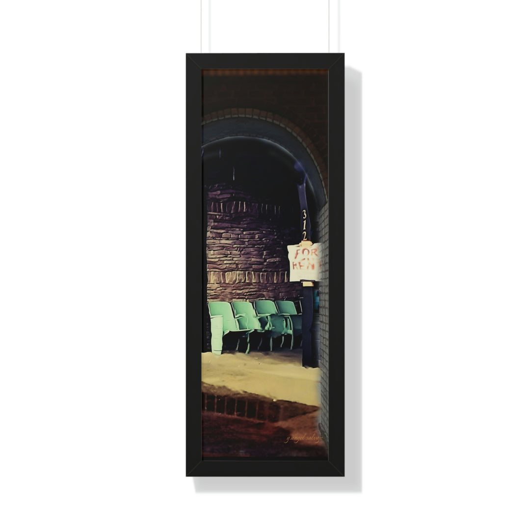 Waystation to Judgement Framed Vertical Poster