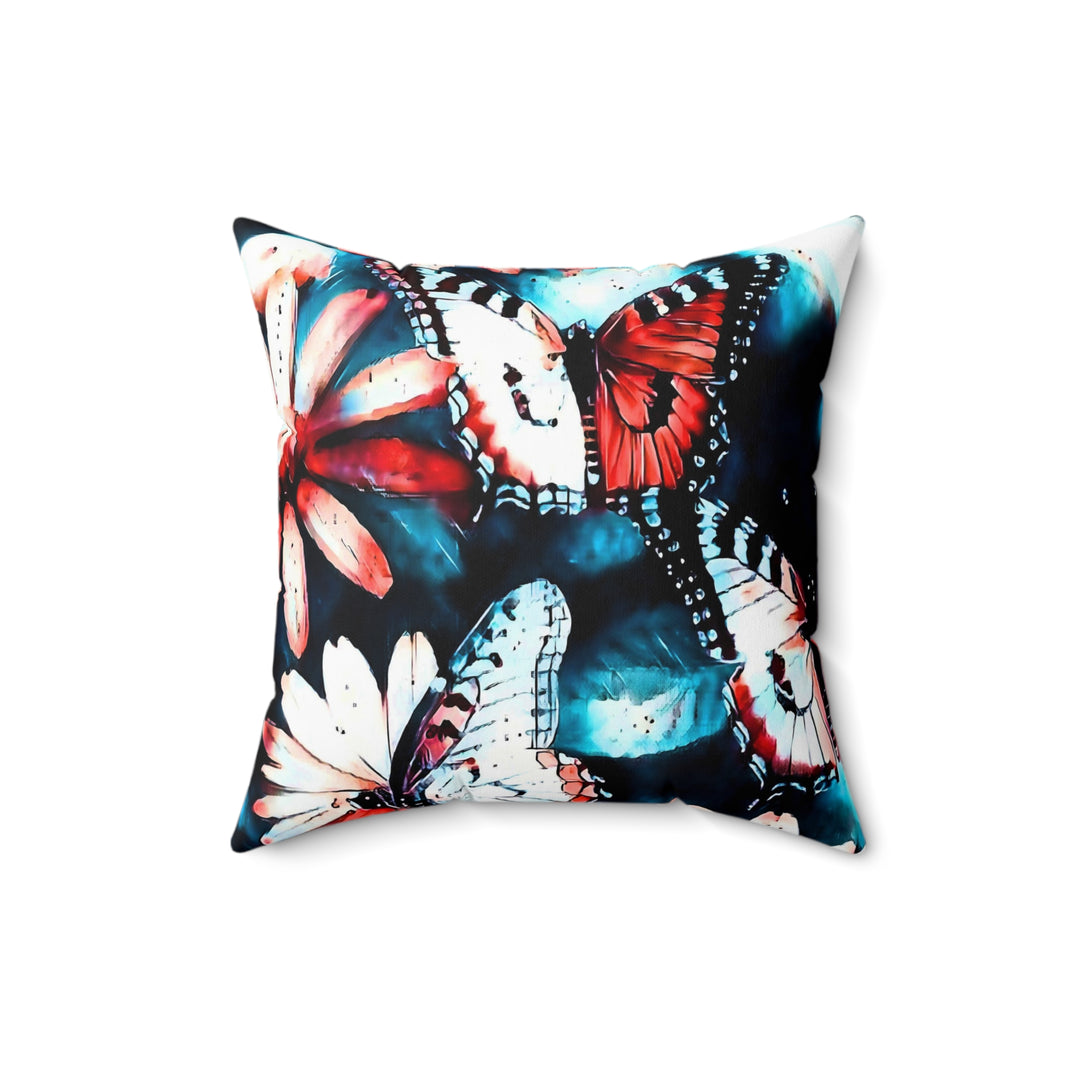 Maybe we are all like Butterflies style 2 Faux Suede Square Pillow