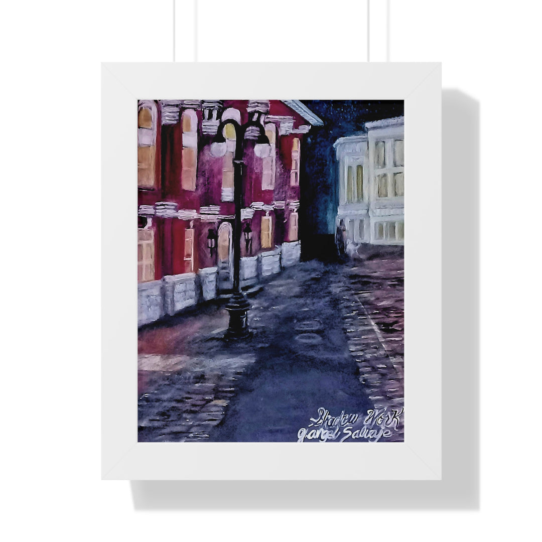 Shadow Work Framed Vertical Poster