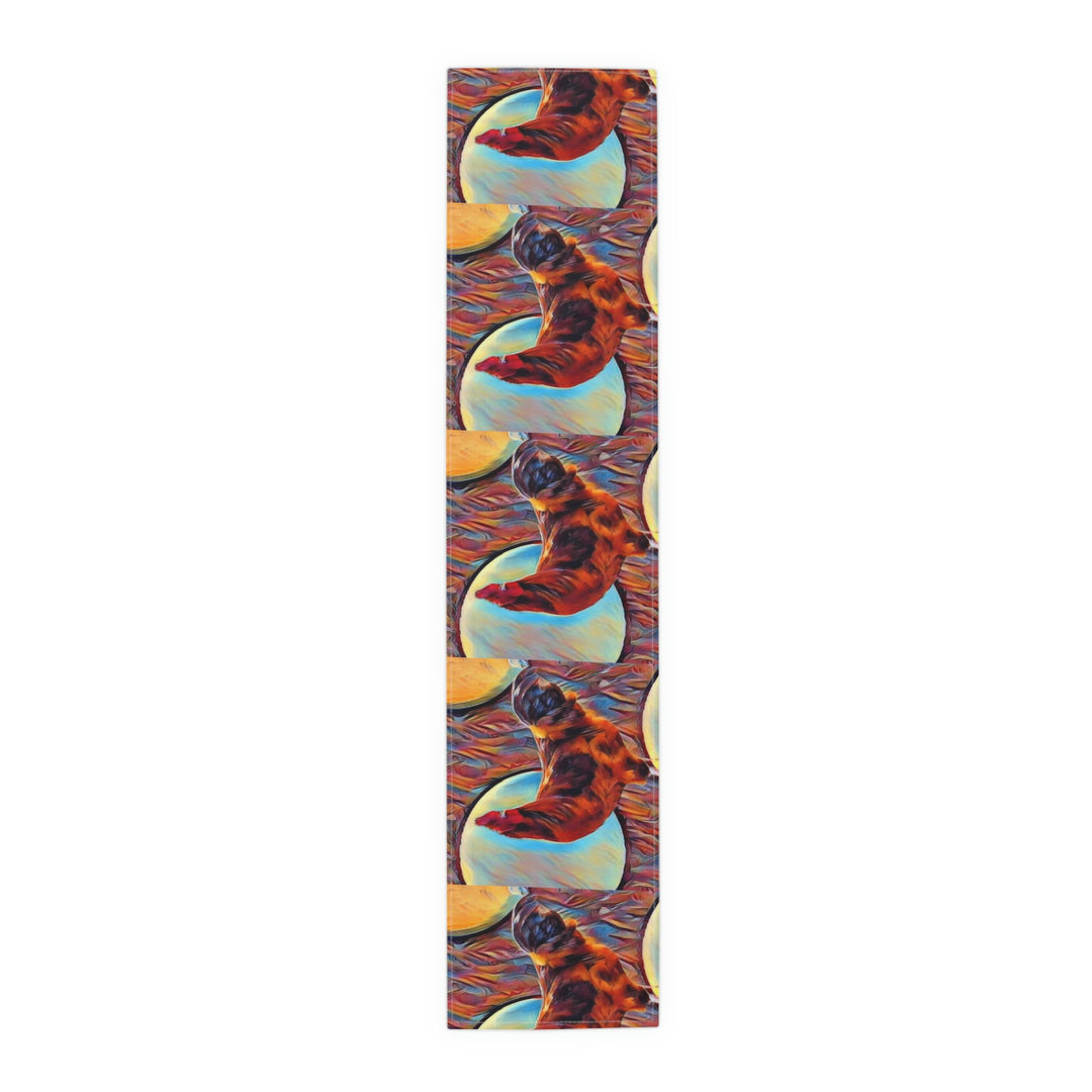 Junior Cock Table Runner (Cotton, Poly)