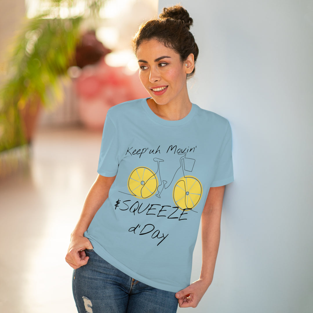Lemon Keep Movin Organic Creator T-shirt - Unisex