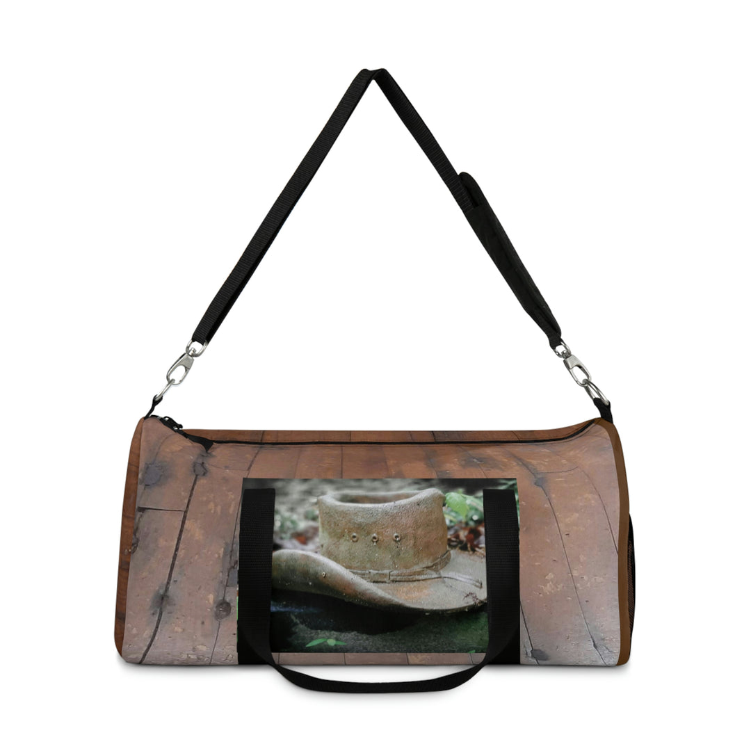 Man of many hats Duffel Bag