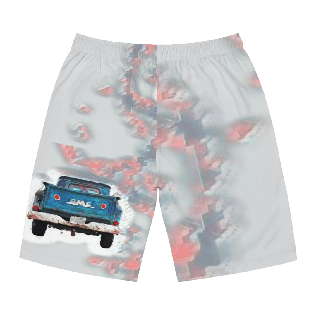 Fat bottom '63 gmc Men's Board Shorts (AOP)