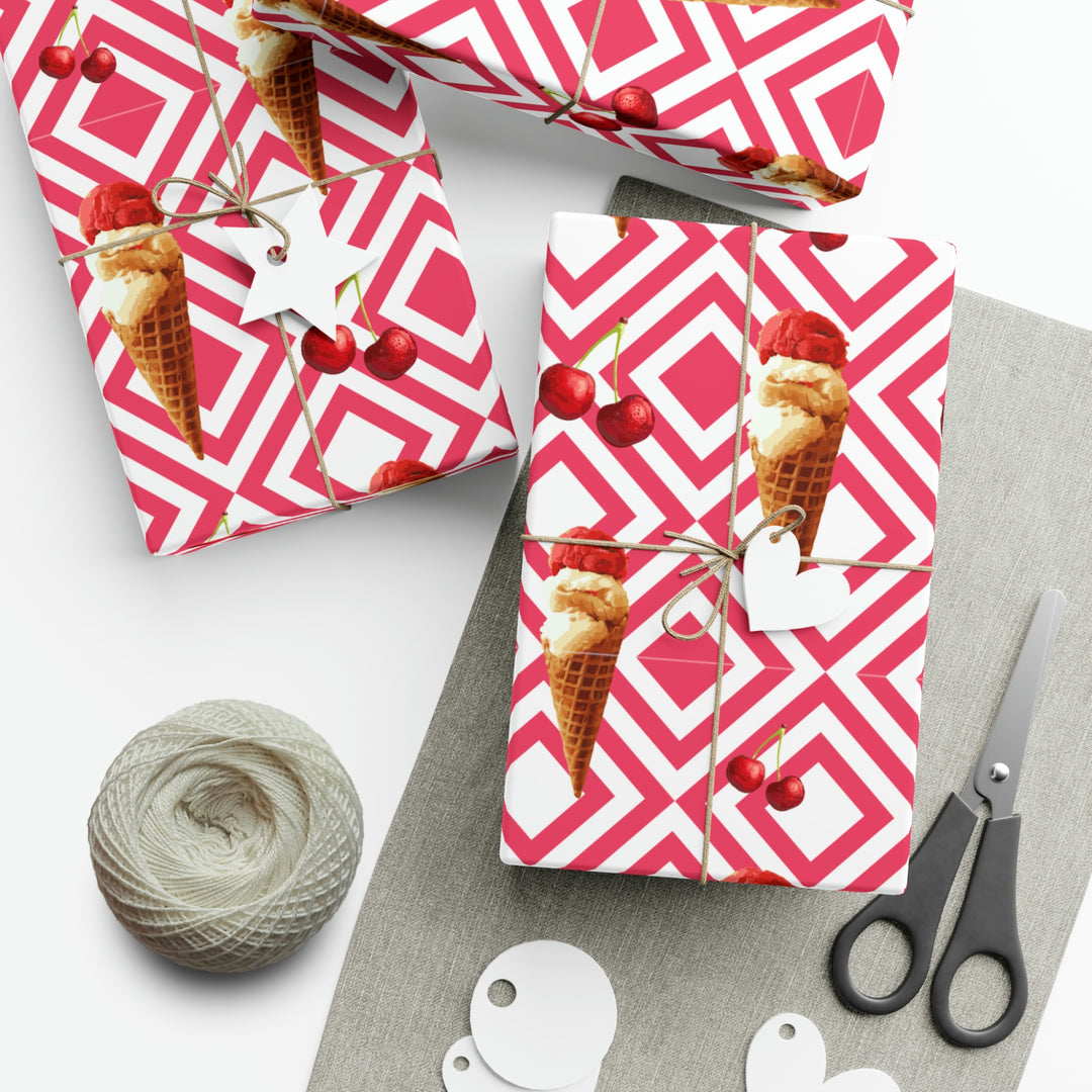 Coveting my ice cream ? Gift Wrap Papers