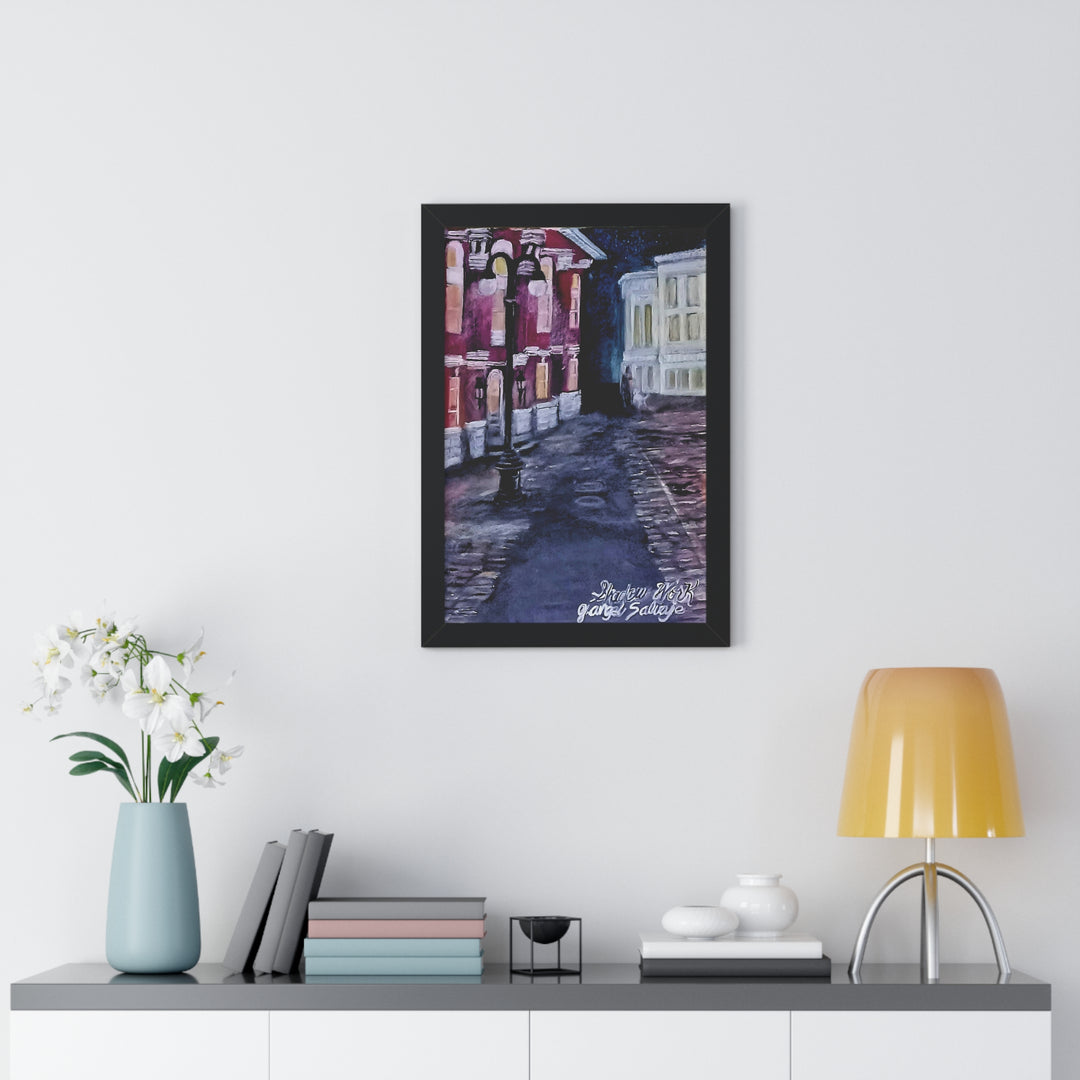 Shadow Work Framed Vertical Poster