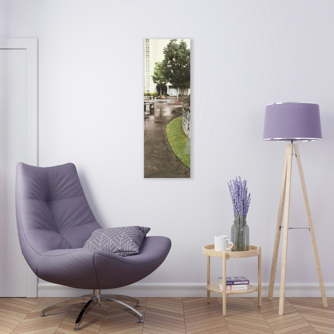 Bob Love Courtyard, Scheffield, AL Acrylic Prints