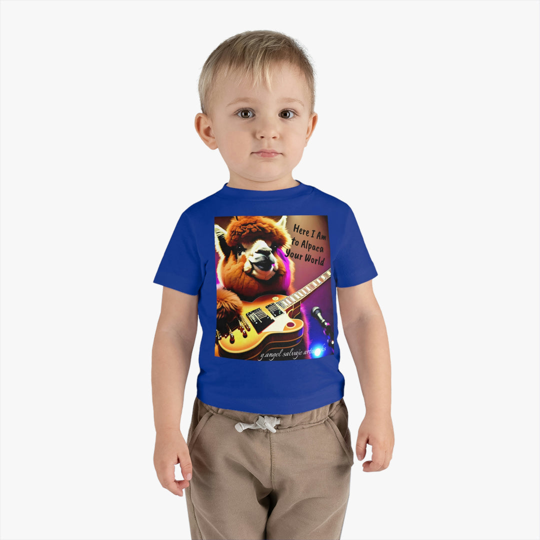 Alpaca Your World Infant Cotton Jersey Tee