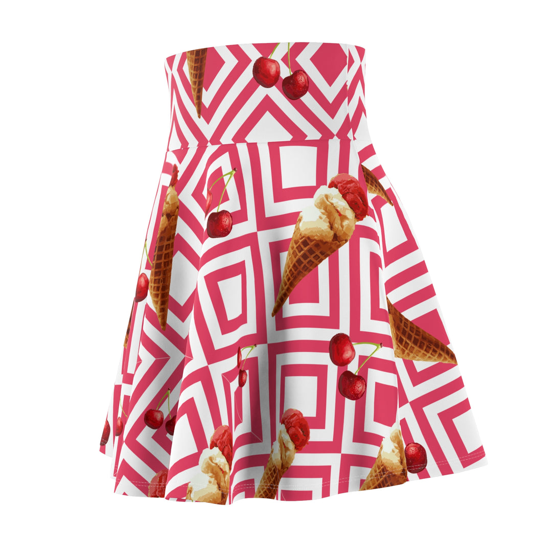 Chill out  ice cream Women's Skater Skirt (AOP)