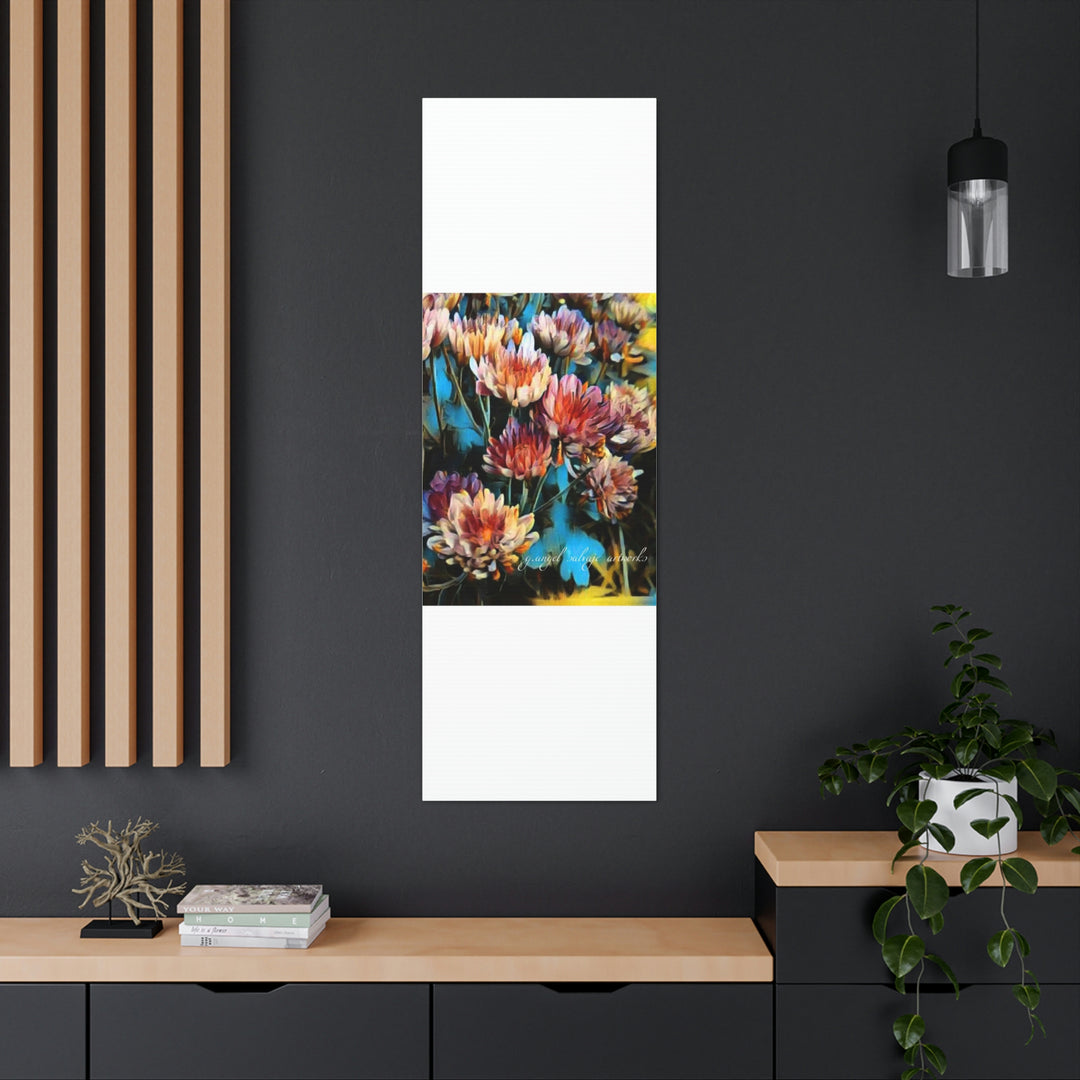 Corinthian Mums Canvas Gallery Wraps