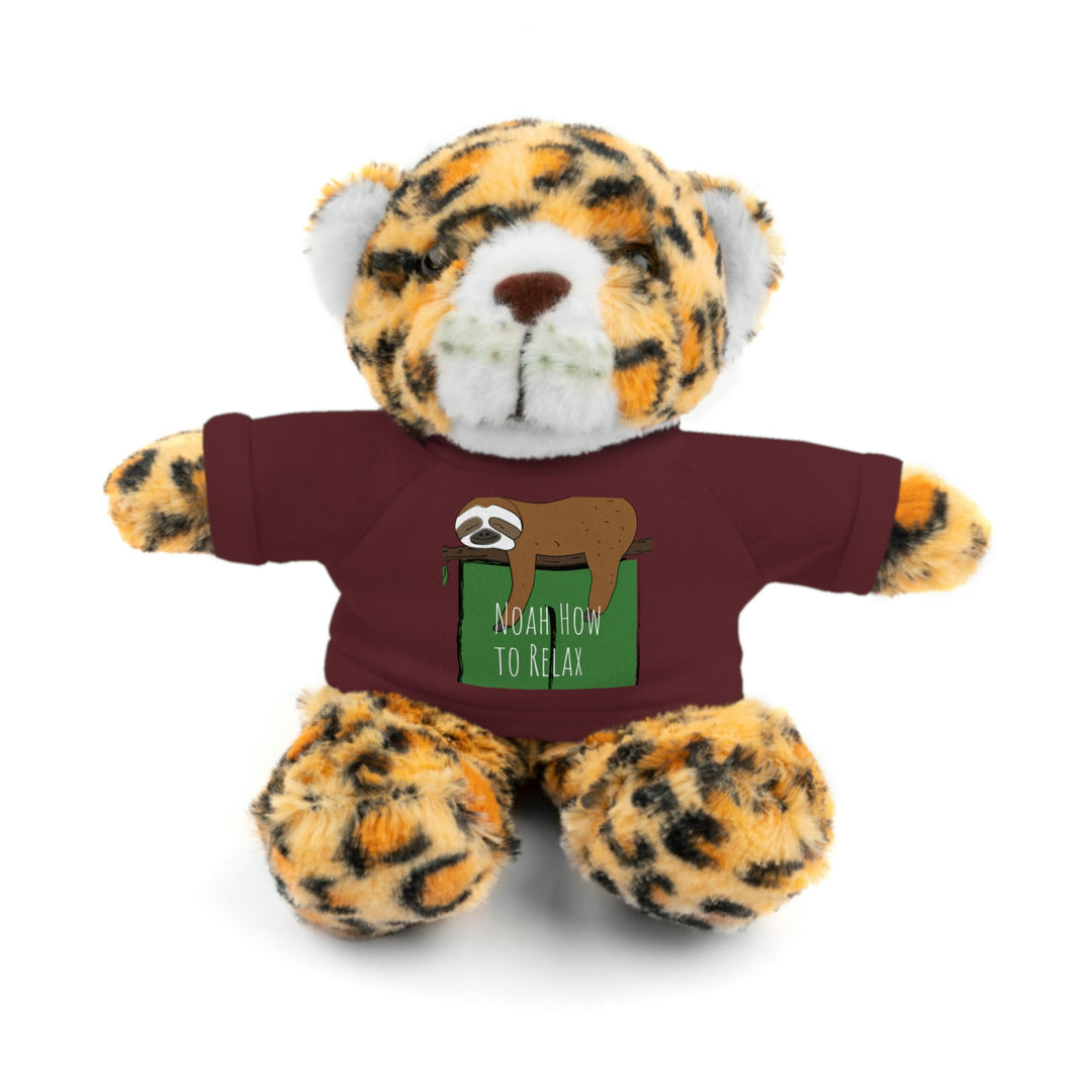 Noah How to Relax Stuffed Animals with Tee