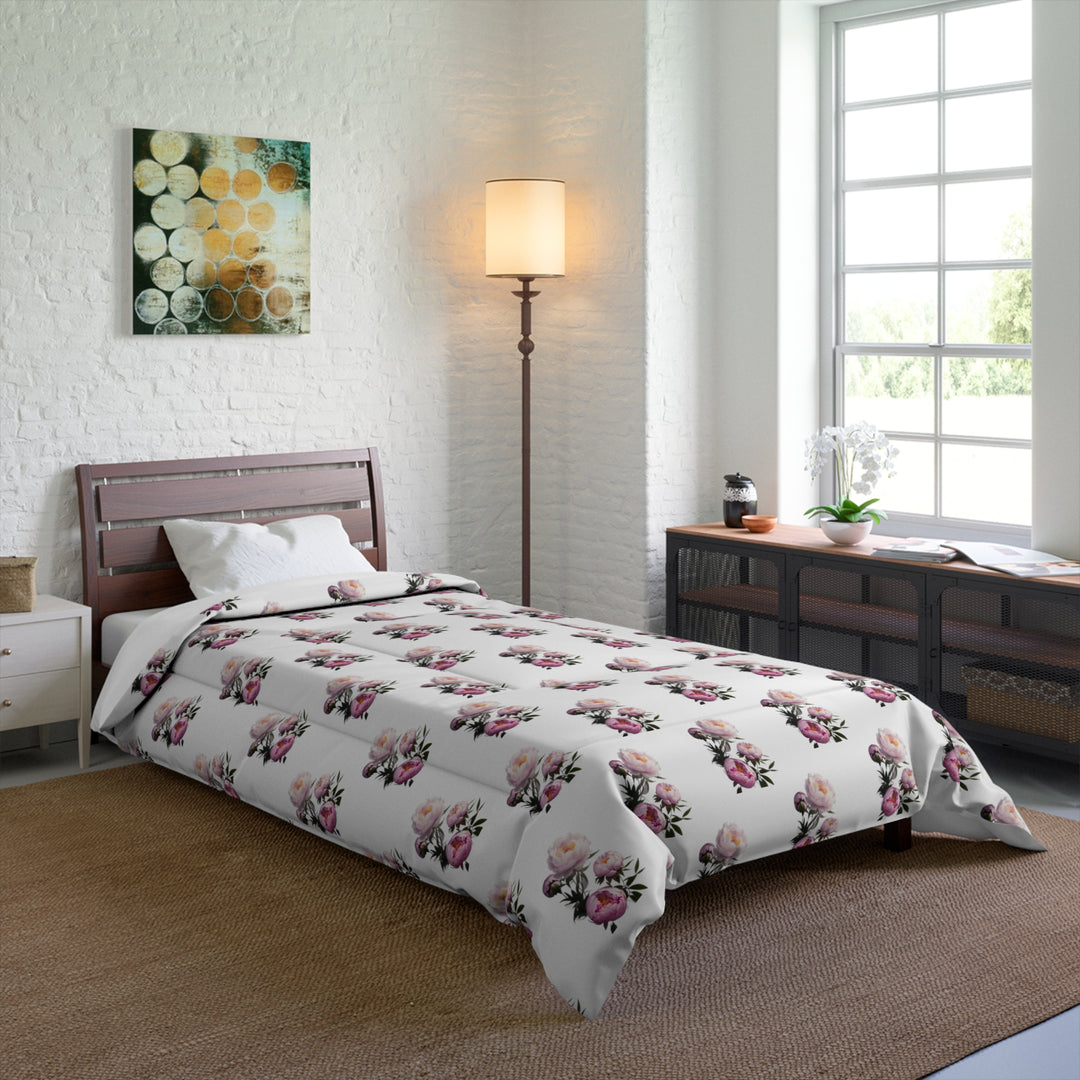 Peony Bouquet Comforter