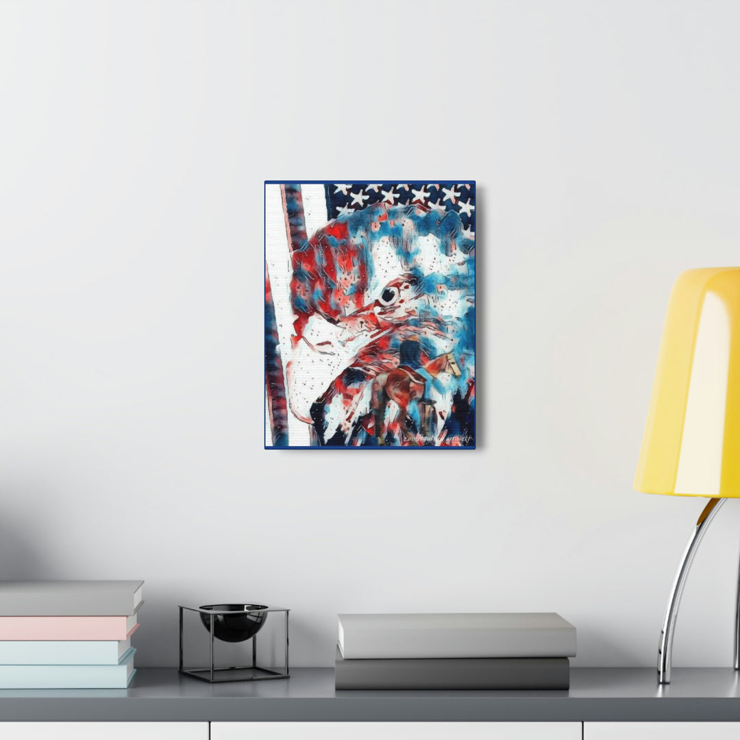 America Strong and Free Canvas Gallery Wraps
