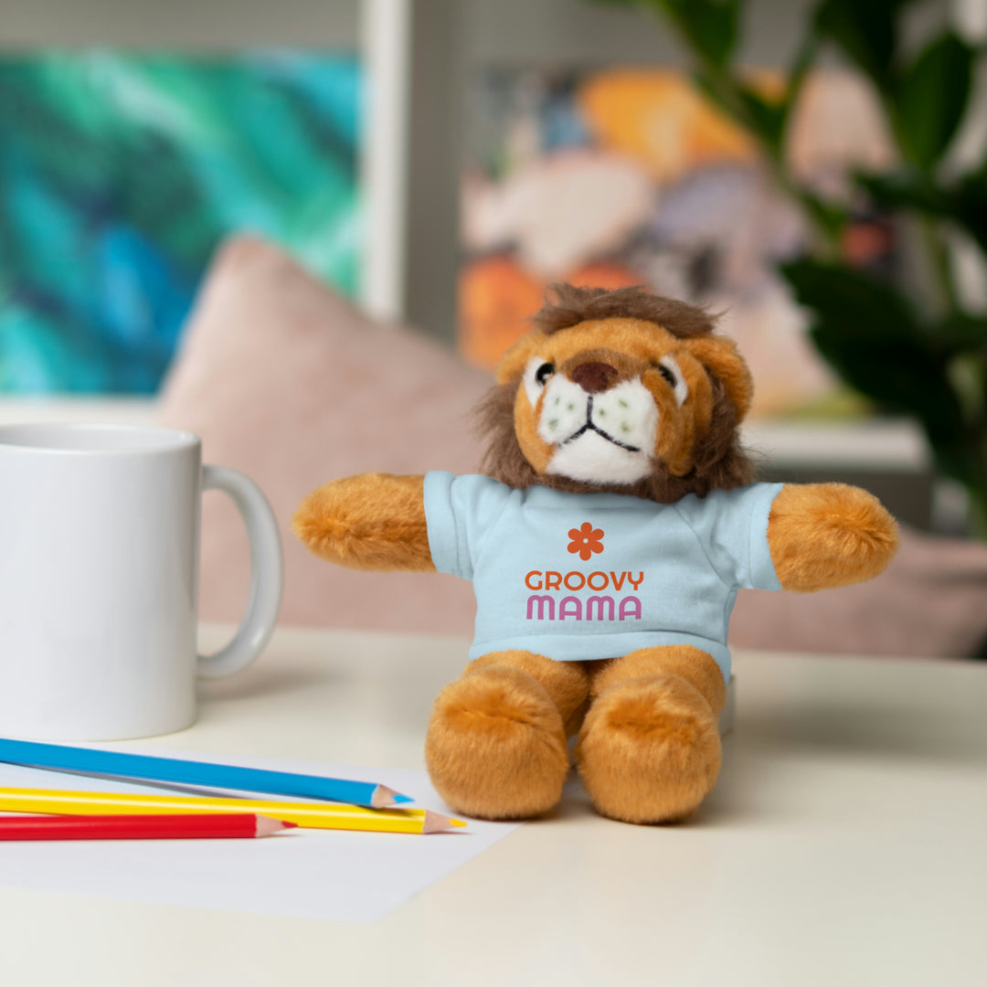 Groovy Mama Stuffed Animals with Tee