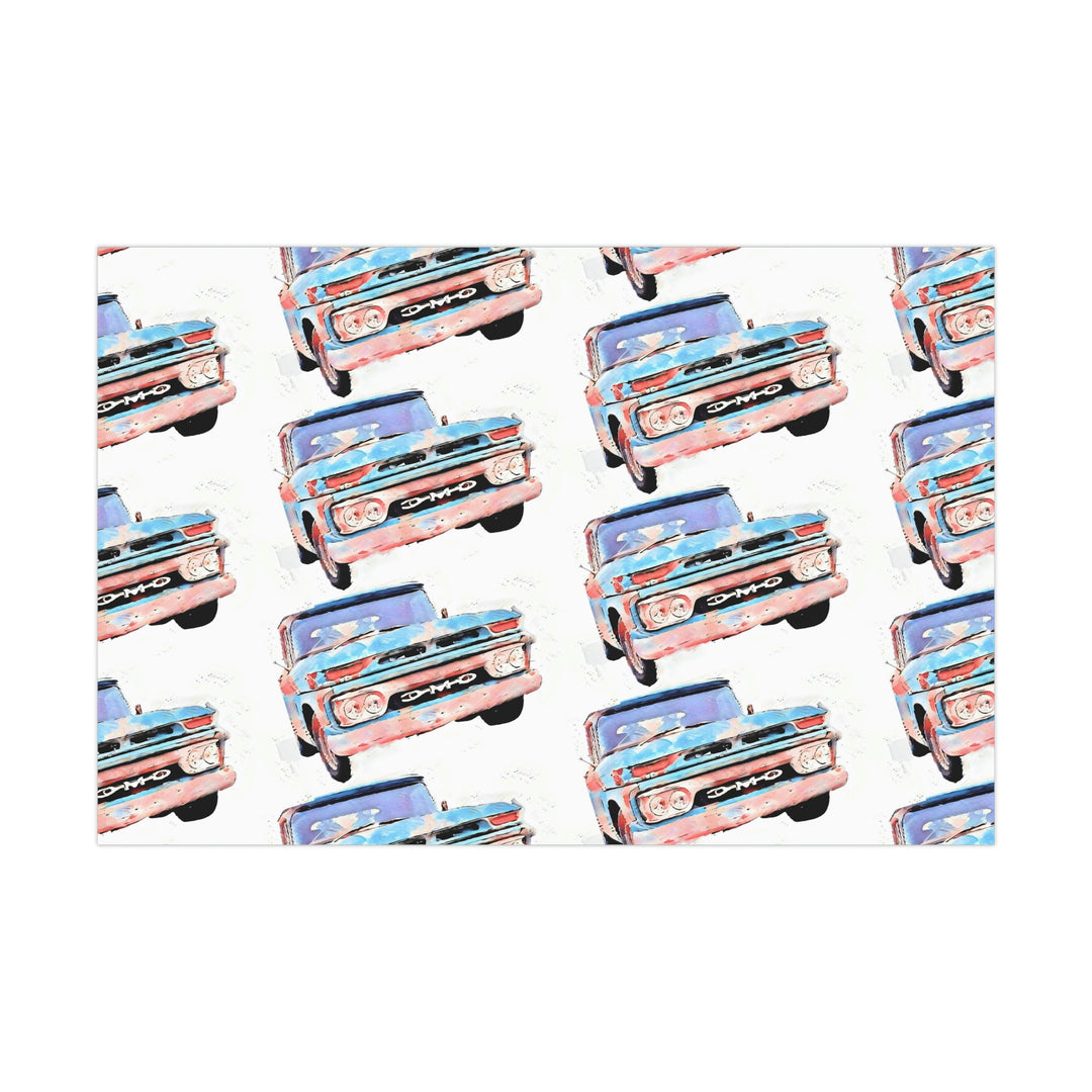 1963 GMC Truck Gift Wrapping Paper