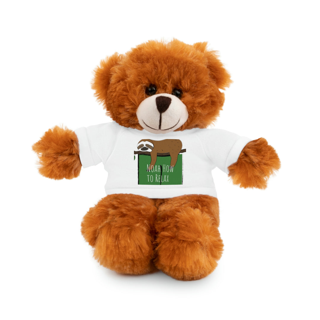 Noah How to Relax Stuffed Animals with Tee