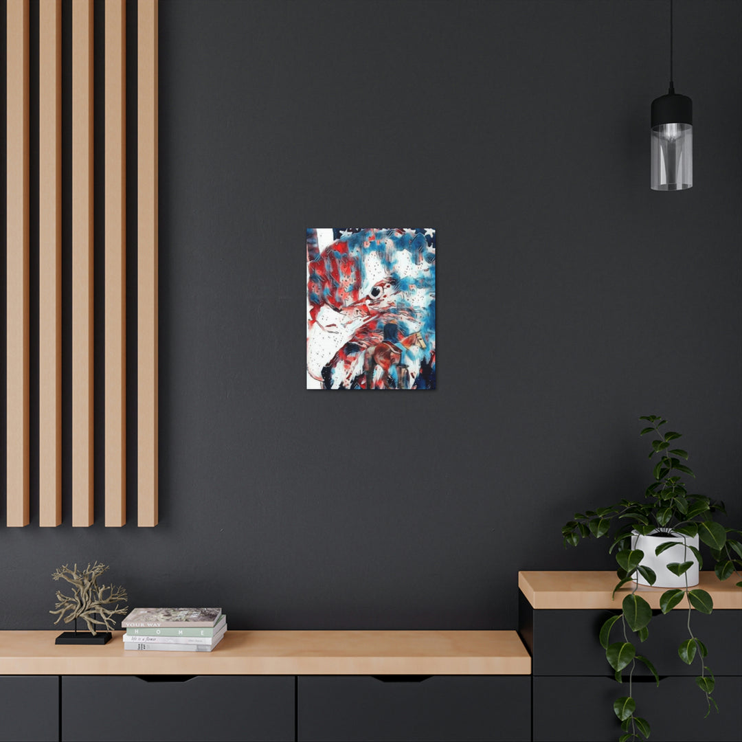 America Strong and Free Canvas Gallery Wraps