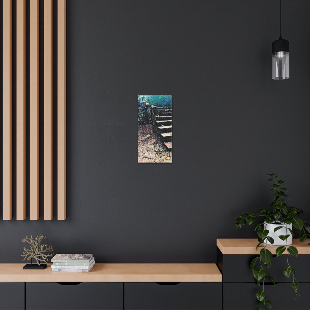Take the High Road in pastels Canvas Gallery Wraps