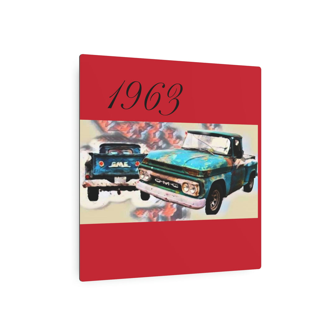 1963 gmc v6 Metal Art Sign