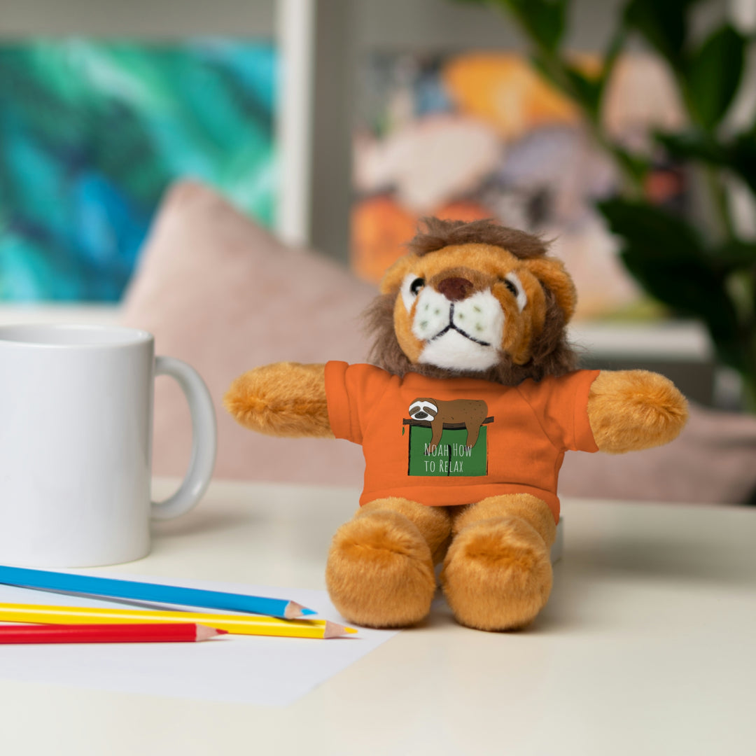 Noah How to Relax Stuffed Animals with Tee