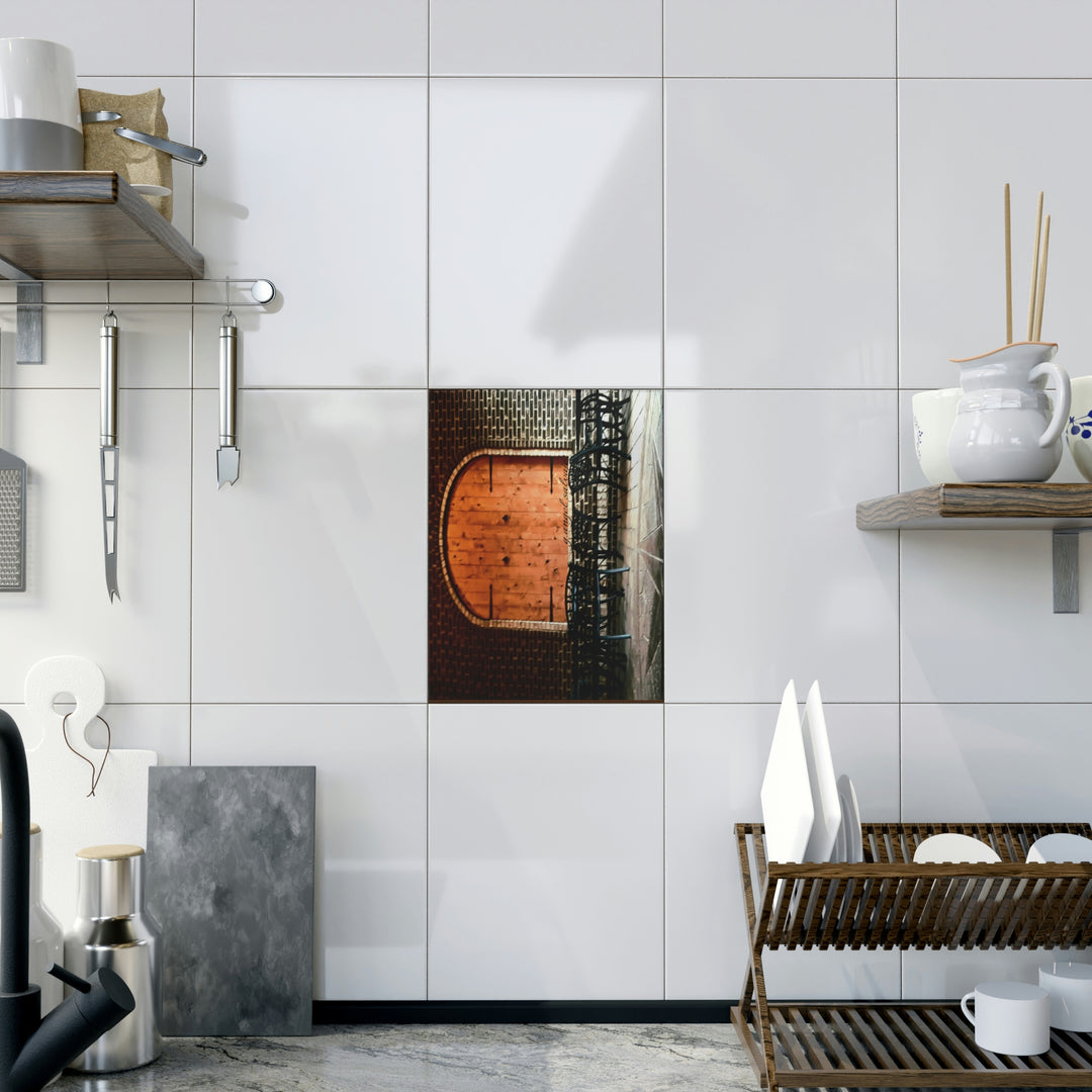 The Red Clay Table, Sheffield, AL, Ceramic Photo Tile