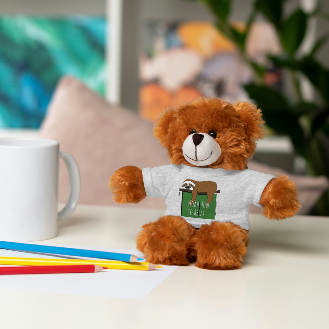 Noah How to Relax Stuffed Animals with Tee