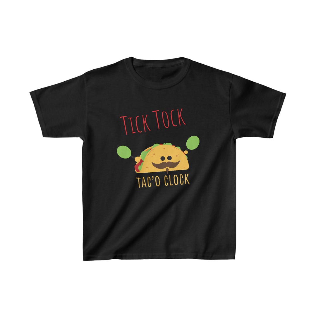 Tick Tock, Taco o'clock Kids Heavy Cotton™ Tee