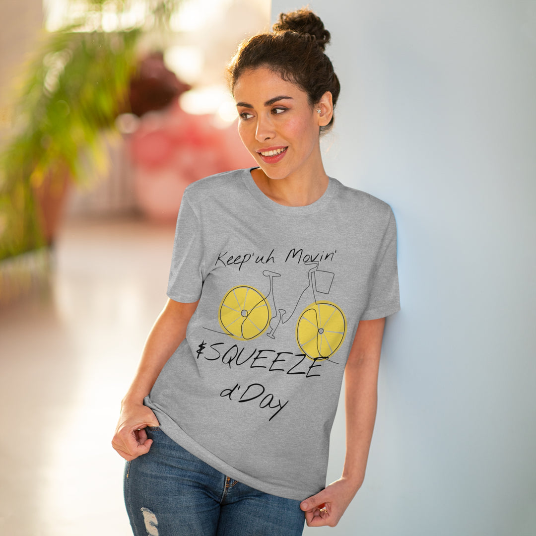 Lemon Keep Movin Organic Creator T-shirt - Unisex