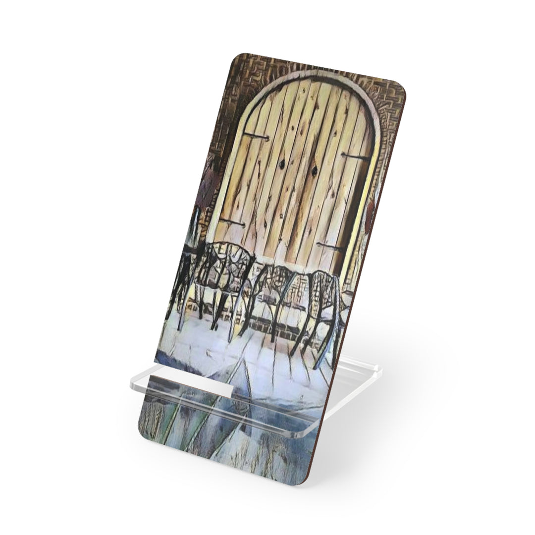 Patio Tables Mobile Display Stand for Smartphones