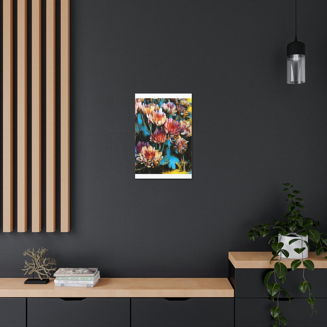 Corinthian Mums Canvas Gallery Wraps