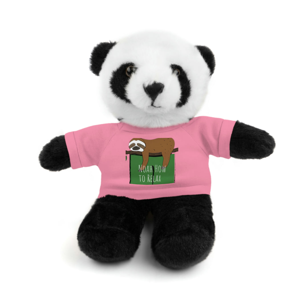 Noah How to Relax Stuffed Animals with Tee