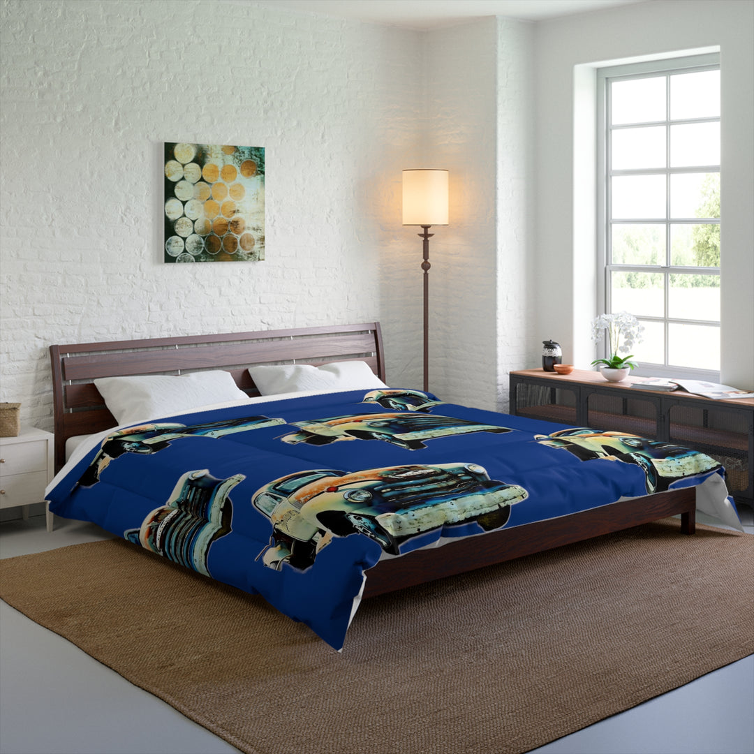 1953 Antique Truck  Blue Comforter style 2