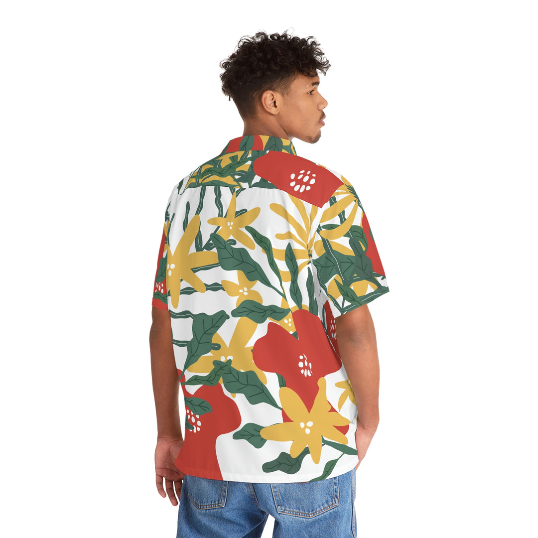 Summer Vibes Men's Hawaiian Shirt (AOP)