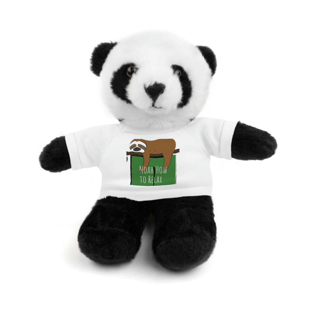 Noah How to Relax Stuffed Animals with Tee